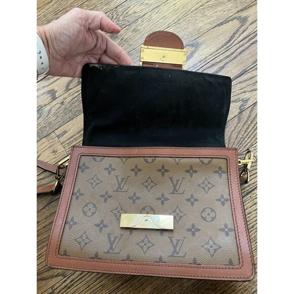 LOUIS VUITTON Dauphine MM M45958 Monogram Reverse Shoulder Bag - Picture 12 of 15